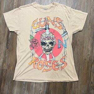 Guns N Roses "Samurai" T-Shirt - Women's Size Large